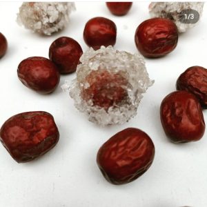 نبات توپی با مغزی عناب5عددی